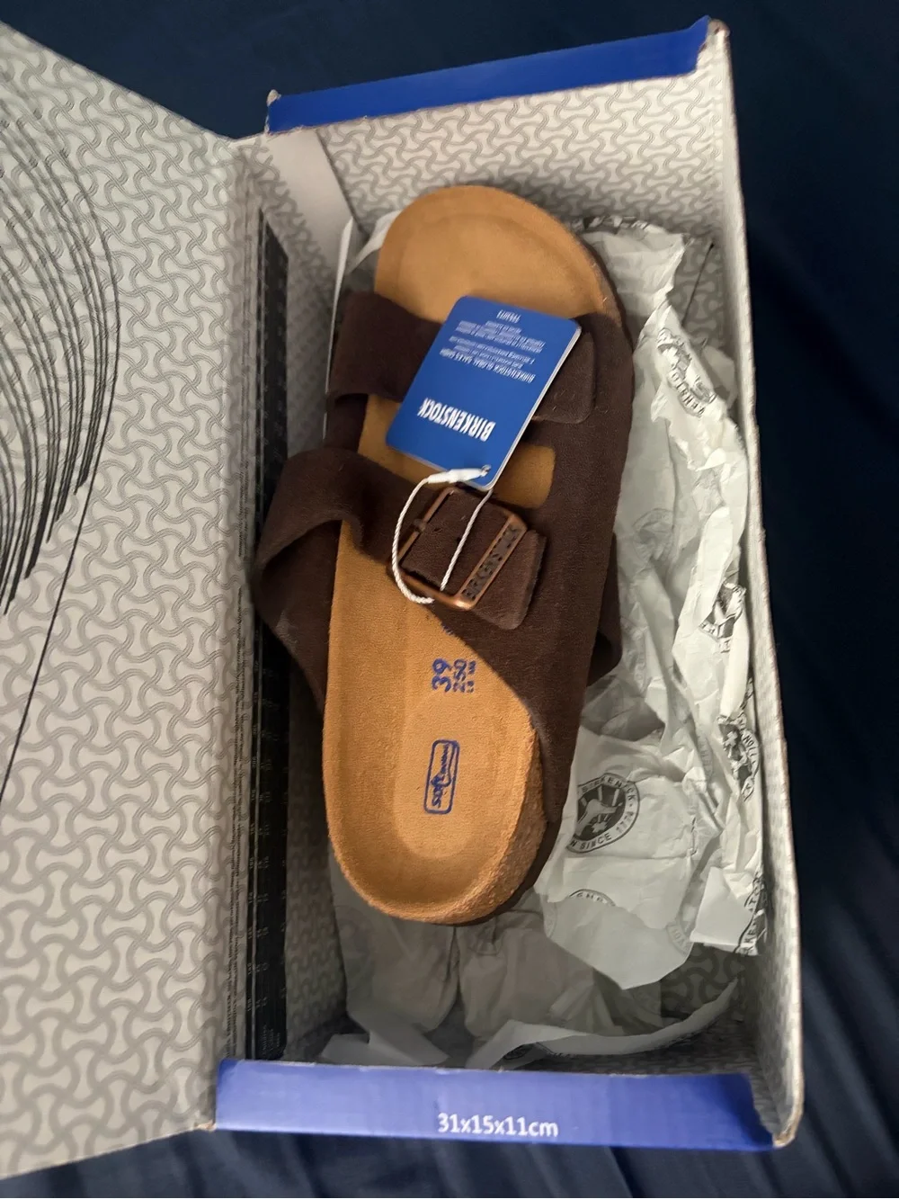 Birkenstock Arizona mocha size 39 - Picture 2 of 3
